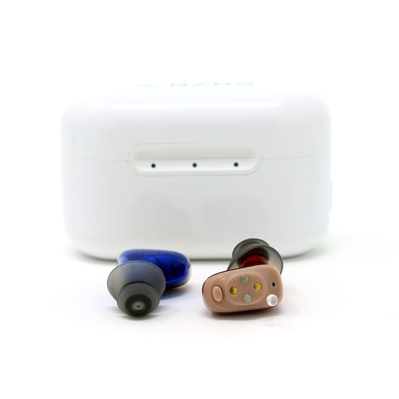 Refurbished: BUNDLE: NANO CIC Digital Recharge OTC Hearing Aids + Elite Protection Plan