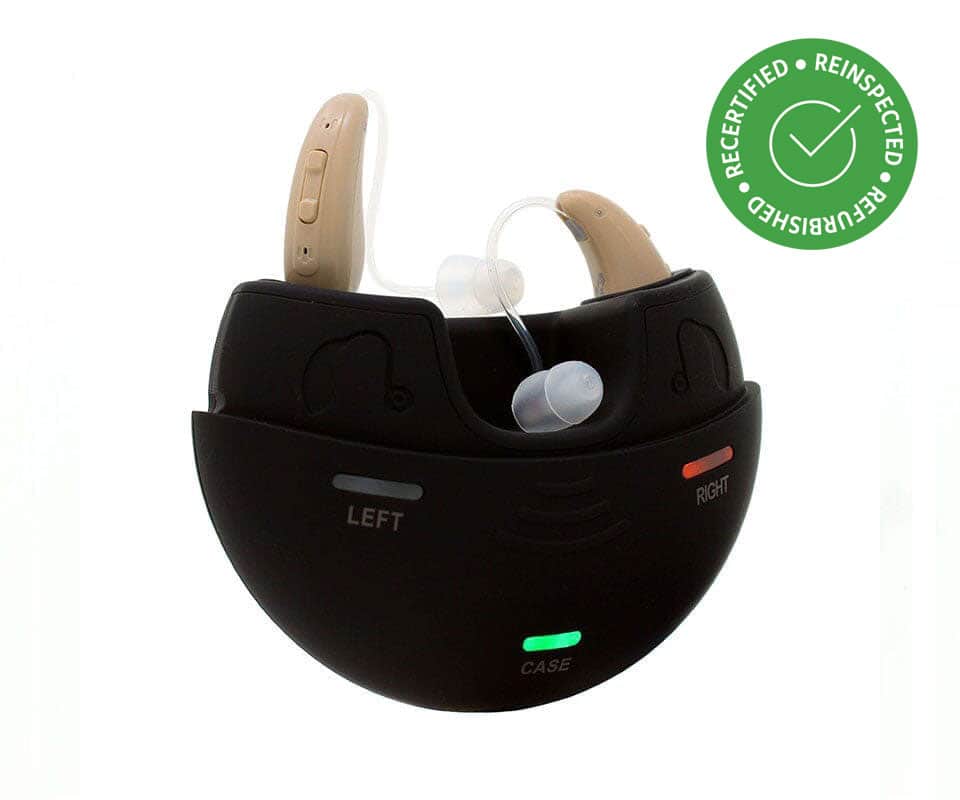 Refurbished: NANO X2 Recharge OTC Hearing Aids (BTE4)