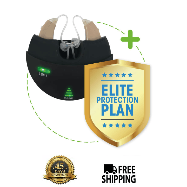 BUNDLE: Nano Model X2 Recharge Hearing Aid + Elite Protection Plan