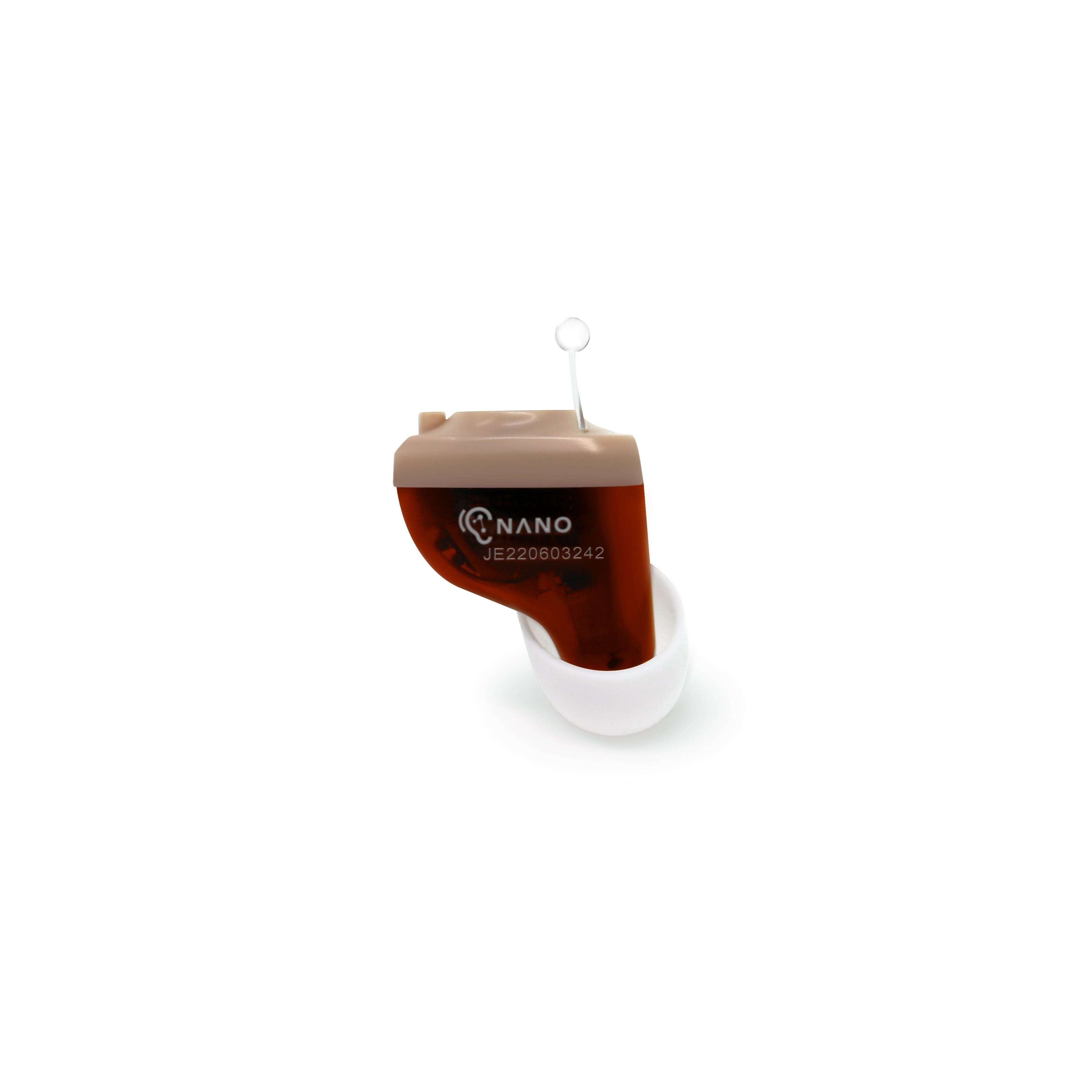BUNDLE: Nano CIC Recharge Hearing Aids + Elite Protection Plan