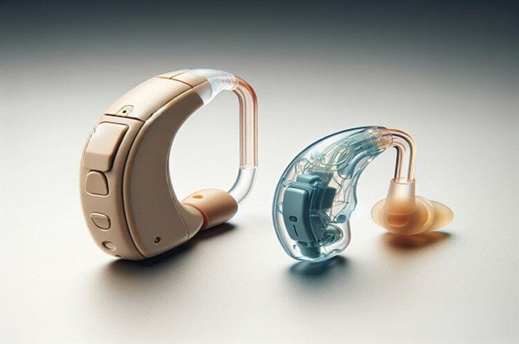 4 OTC Hearing Aids with Push Button