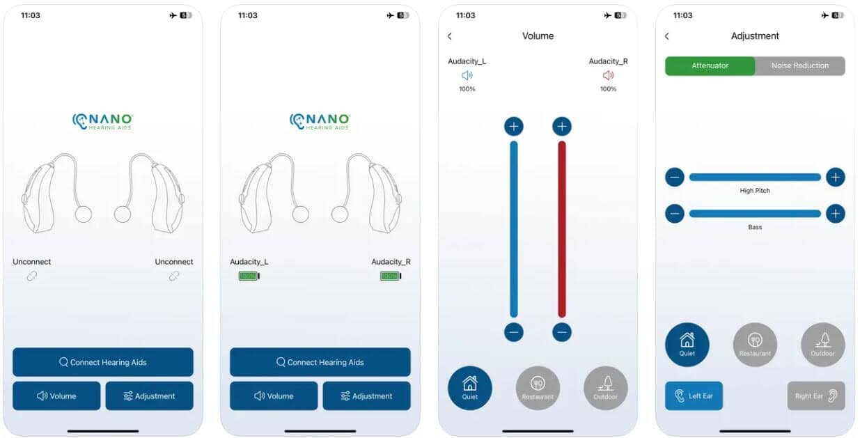 3 OTC Hearing Aids with Easy-to-Use Mobile App