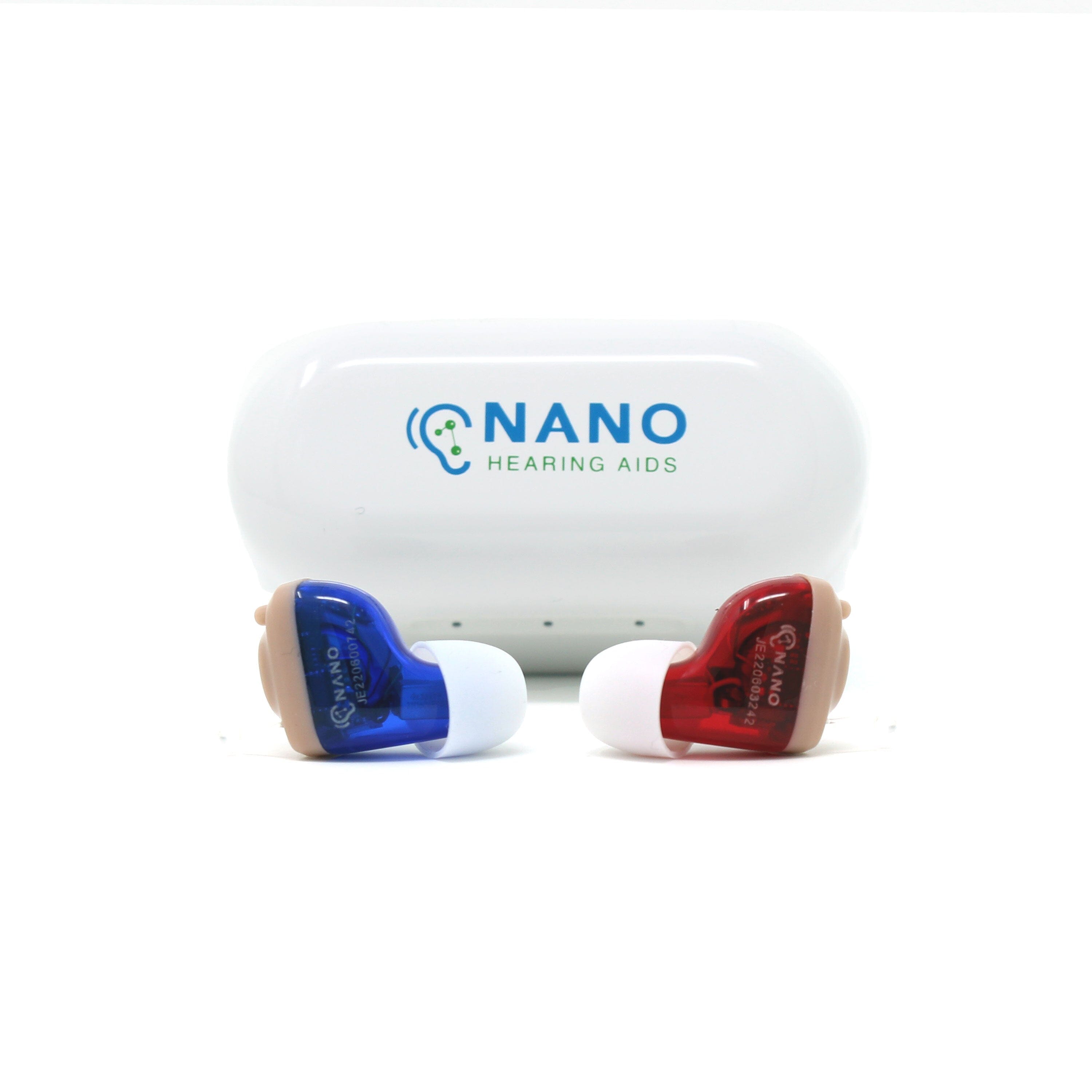 Refurbished: BUNDLE: NANO CIC Recharge OTC Hearing Aids + Elite Protection Plan