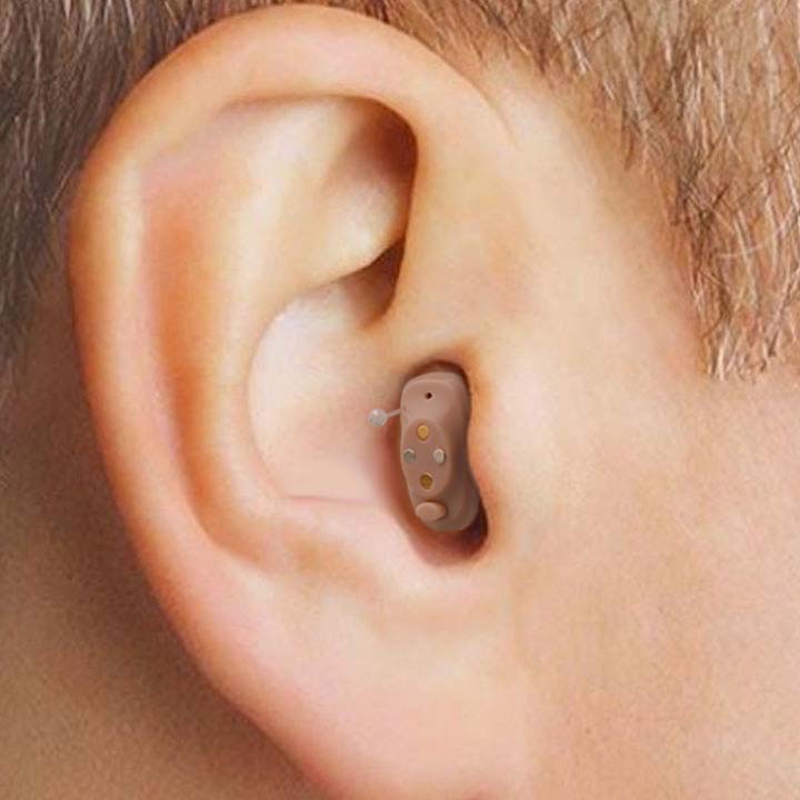 NANO CIC "Completely In Canal" Recharge Hearing Aids
